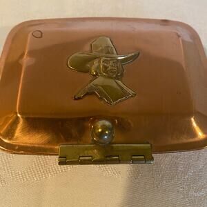 Copper/Brass Mid Century “Silent Butlers” or personal Ash Tray.